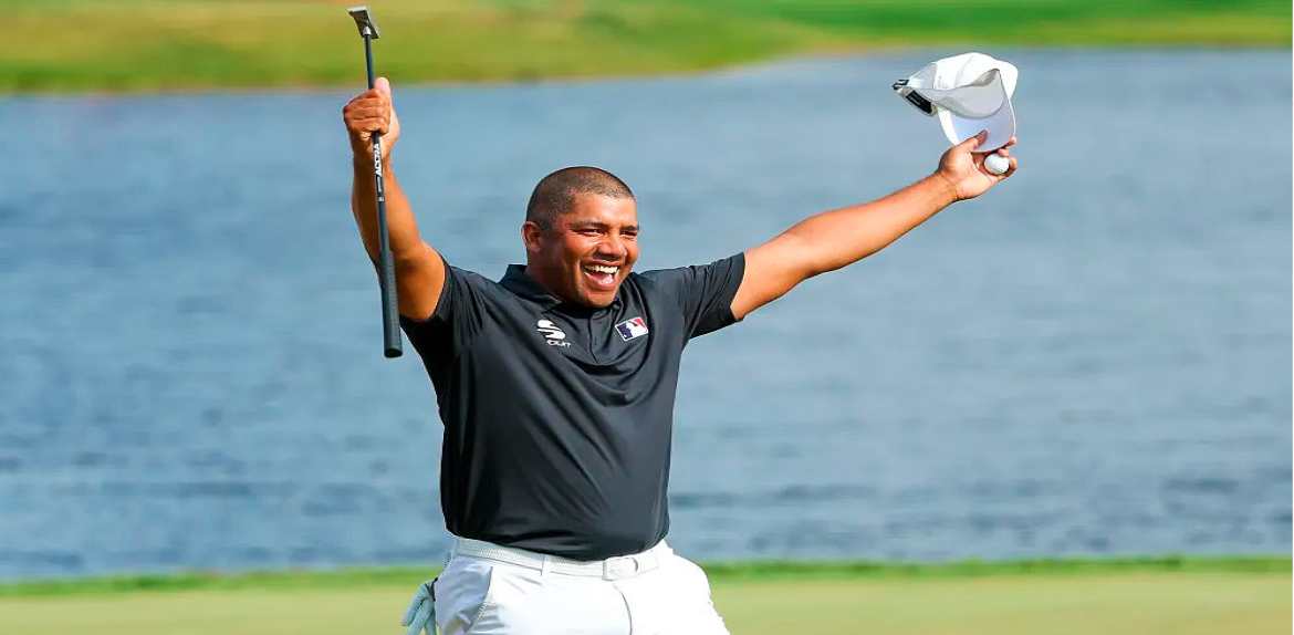 El venezolano Jhonattan Vegas se posiciona como el mejor golfista de Latinoamérica