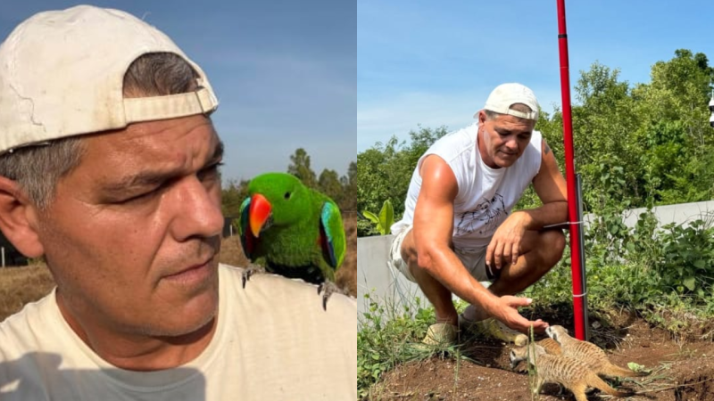 Detienen en Tailandia a Frank Cuesta por posesión ilegal de animales protegidos