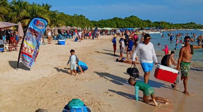 Playas del país registran gran afluencia durante Carnaval