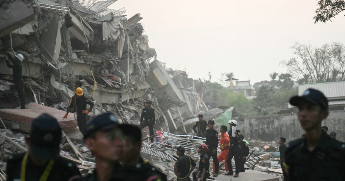 Dolor en Birmania: Ascienden a más de 1700 muertos y 3 mil 400 heridos tras el terremoto