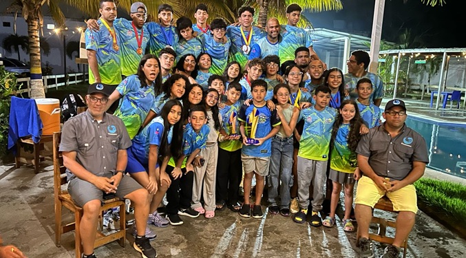 Niños de la Fundación ‘María Elena’ ganan Campeonato Regional de Natación en Yaracuy