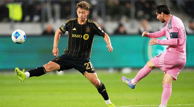 LAFC del venezolano David Martínez somete al Inter de Messi