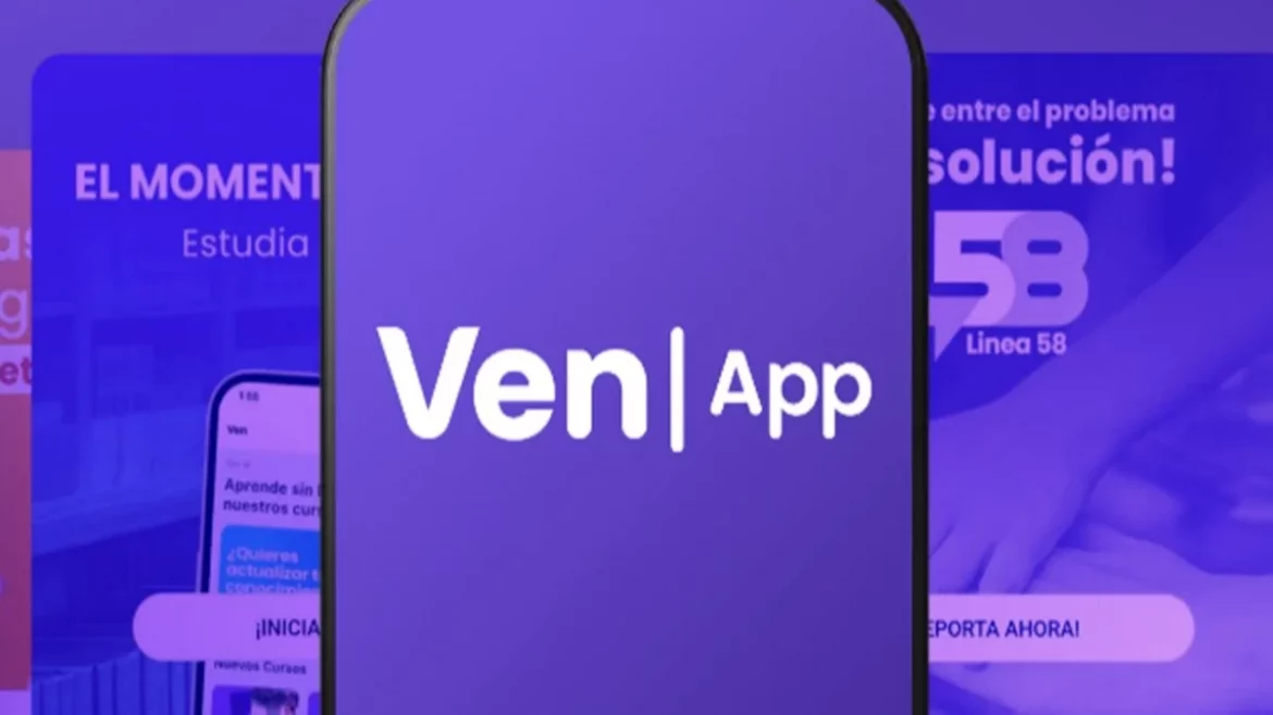 Línea 58 de Ven App: conozca todo lo que puede reportar y cómo