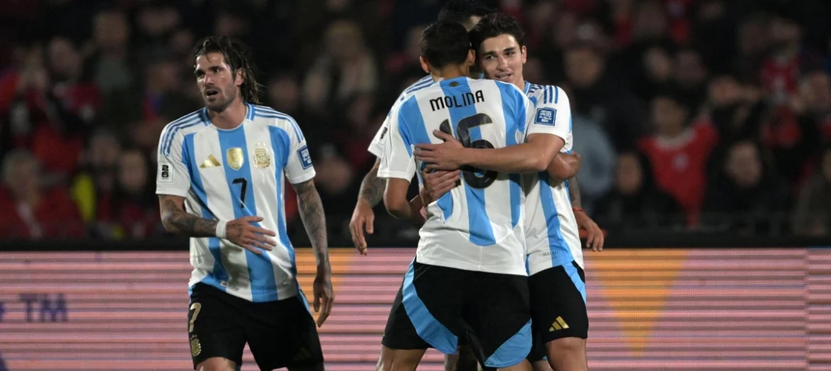 Argentina venció 1-0 a Chile y ganó las Eliminatorias sudamericanas rumbo al Mundial 2026