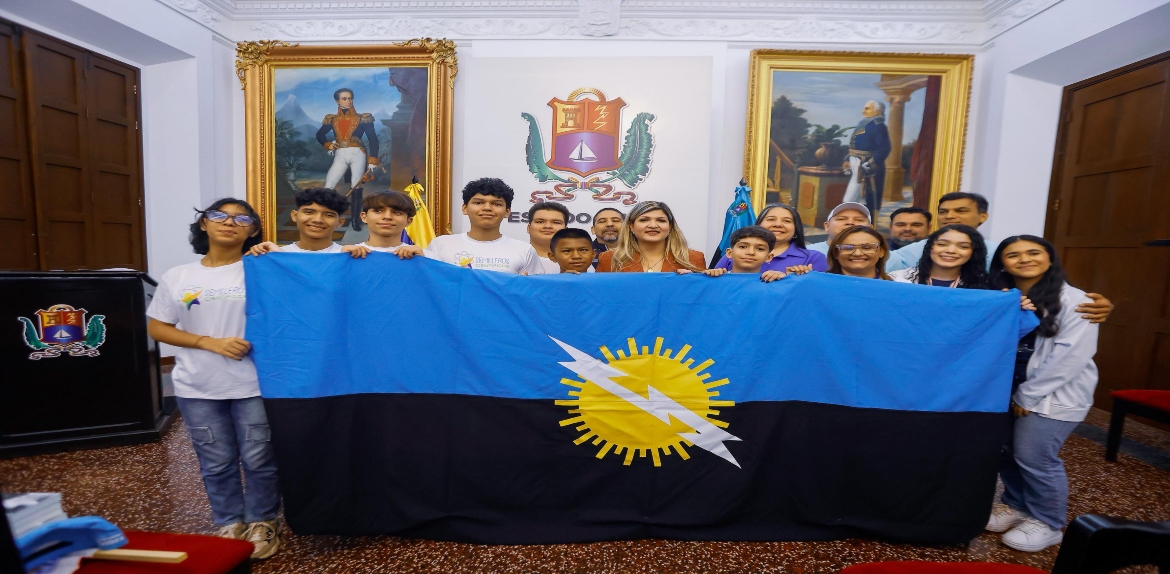 Gobernación abandera a jóvenes que representarán al Zulia en 1era Olimpíada Venezolana de Astronomía