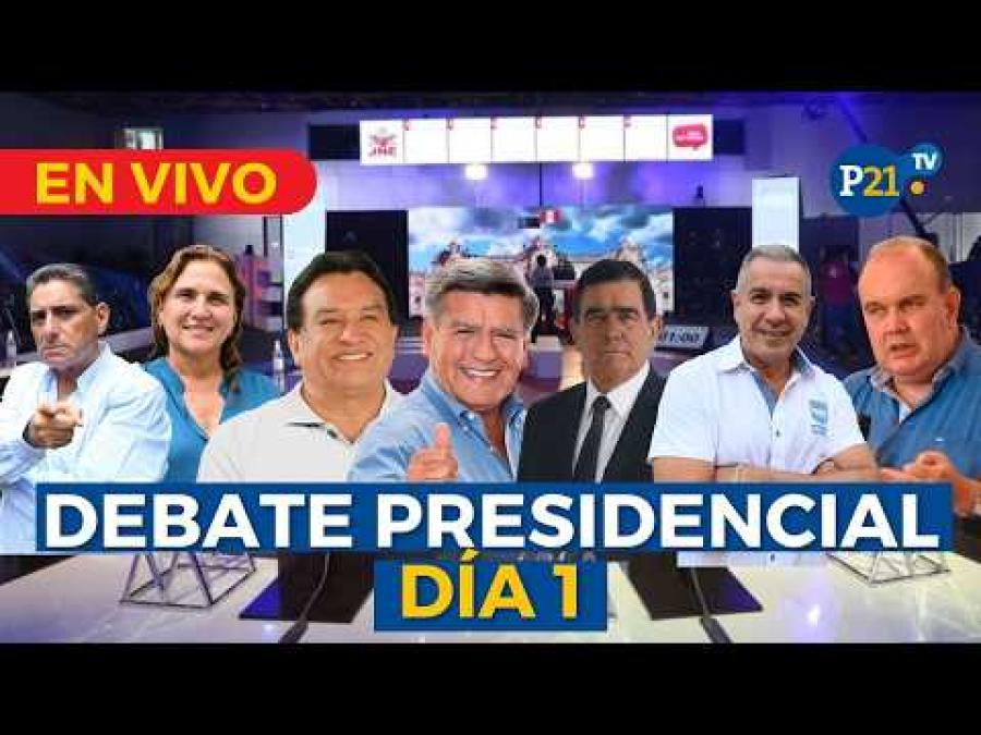 Perú inicia debates presidenciales 2026 con once candidatos en contienda