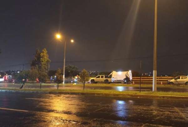 Accidente en Autopista General Rumiñahui genera congestión en Quito