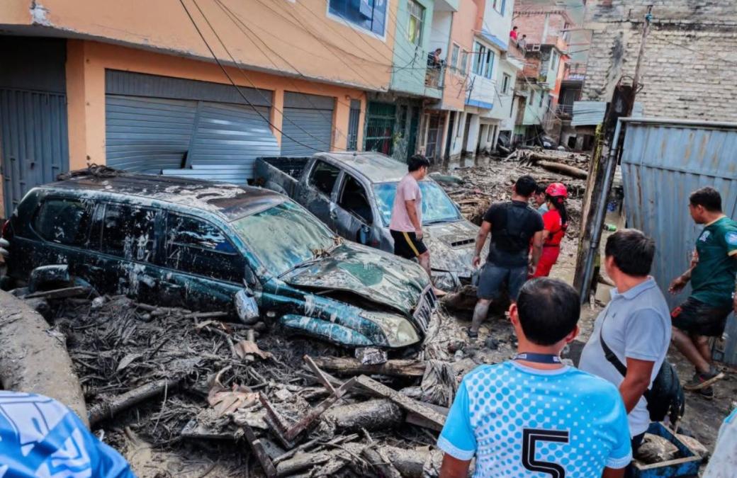 Perú declara estado de emergencia en 10 regiones ante intensas lluvias